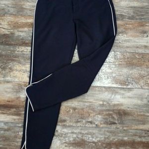 Ivanka Trump Women's 6 Black Jeggings Pants white side stripes Comfort Pockets